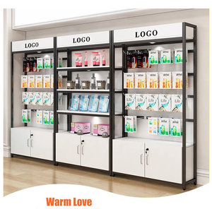 Houten Displayplanken Supermarktplanken Houten Metalen Displayrekken Schoenen Displayplank Winkelrek - Product Image 6