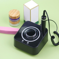 Machine à polir les ongles de bureau rose de haute qualité, 40 000 tr/min, logo personnalisé, lime à ongles électrique avec pédale, perceuse à ongles professionnelle