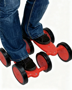 Vélo d'équilibre pour enfants et adultes - Kart à pédales pour la pratique de la coordination, utilisation intérieure et extérieure - Product Image 2