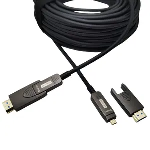 HDMI Fiber Cable 10m 20m 30m 200m AOC Optical Support 18Gbps 4K 60HZ Office Project Audio And Video HDMI Cable