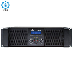 Techno 6a Power Amplifier <b>Stereo</b> Stage KTV Audio <b>System</b> High Power Black Rectangle - Product Image 4