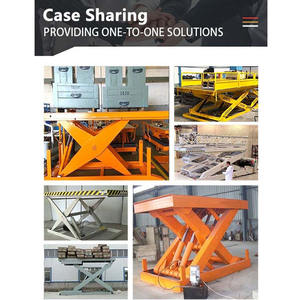 Электрический передвижной ножничный подъемник на рельсах для обслуживания, переносная рабочая платформа для персонала - Product Image 5