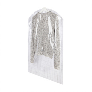 Sacs de vêtement Non tissés à fermeture éclair complète, 100 pièces, pour rgb, costumes, vêtements, manteau, veste, pull - Product Image 1