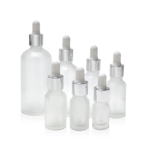 5ml 10ml 15ml <span class=keywords><strong>20ml</strong></span> 30ml 50ml 100ml rõ ràng màu trắng mờ thủy tinh tinh dầu huyết thanh bạc Chai nhỏ giọt cho chăm sóc da bao bì - Product Image 1