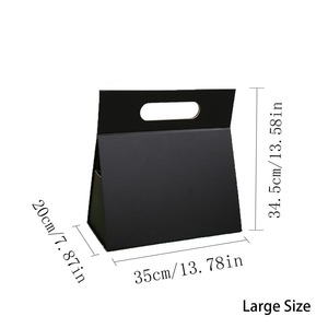 Cajas de Regalo de Cartón con Logotipo Personalizado Disponible, Cajas de Embalaje Magnéticas Plegables de Lujo para Cosméticos, Color Negro, para Perfumes - Product Image 4