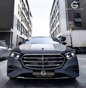 Kits de carrosserie Vogue W213 à W214 pour <span class=keywords><strong>Mercedes</strong></span> Benz Classe E 17-23, mise à niveau W213 vers W214 <span class=keywords><strong>E53</strong></span> <span class=keywords><strong>AMG</strong></span> Vogue, accessoires extérieurs de voiture, pare-chocs - Product Image 6