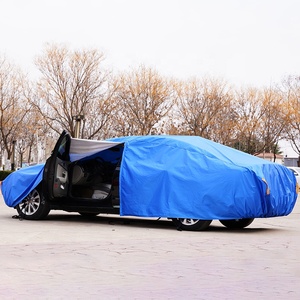 Couverture de neige multifonctionnelle de <span class=keywords><strong>pare</strong></span>-<span class=keywords><strong>brise</strong></span> de voiture de taille personnalisée 190T housse de voiture de <span class=keywords><strong>protection</strong></span> UV - Product Image 5