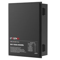 OEM&ODM Baterai Lithium LiFePO4 96V 100Ah 9.6KWh dengan Efisiensi Tinggi dan 6000 Siklus untuk Sistem Penyimpanan Energi Surya