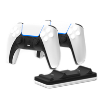 Mimd SND-463 Mini Double Station De Charge pour PS5 Type C 5V Gamepad Chargeur Rapide Populaire Double Base De Charge De Carga Base De Carga