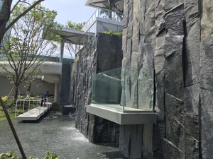 Shihui Chất lượng cao Granite g654 bề mặt tự nhiên tường đá Veneer bên ngoài đá Veneer cho tường ốp đá Granite gạch - Product Image 5