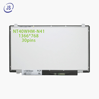 NT140WHM-N41 Layar LCD Laptop Ramping 14.0 Inci 1366X768 Asli 30 Pin Panel Tampilan Antisilau EDP