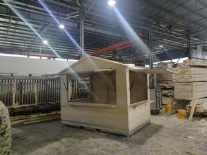 Kiosque de Noël pliable à montage rapide en <span class=keywords><strong>bois</strong></span>, <span class=keywords><strong>cabane</strong></span> de marché en <span class=keywords><strong>bois</strong></span>, stand de marché en <span class=keywords><strong>bois</strong></span> - Vente chaude - Product Image 5