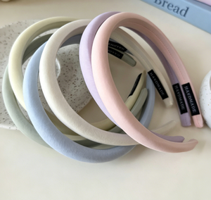 Diadema de Esponja Delgada Color Crema, Suave para la Piel, Aro para el Cabello Dulce y Moderno, Accesorios Versátiles para el Cabello para Mujer, Venta al por Mayor de Fábrica - Product Image 4