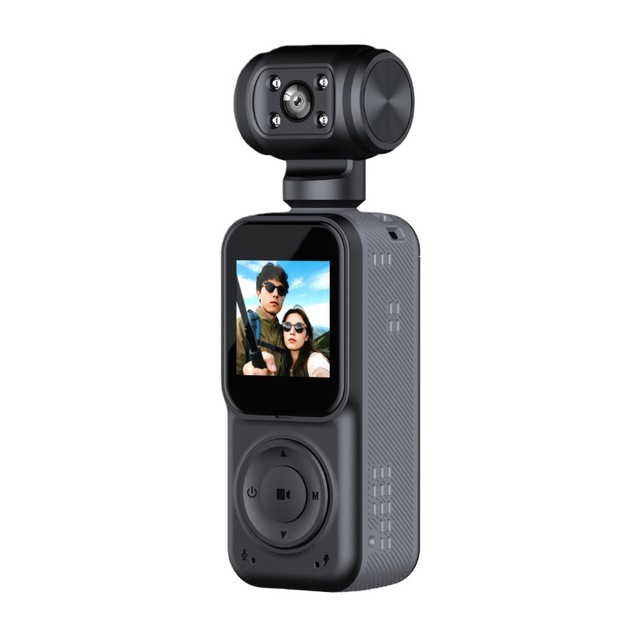 360 Degree Panoramic Wide Angle 130 Sports Camera Handheld DV Outdoor 2K/4K Dual Lens Riding Driving Recorder 1.5-Inch Screen