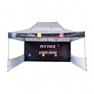 Tente d'exposition intérieure personnalisée de petite taille, tente de salon professionnelle imprimée sur mesure, imperméable, toutes saisons, structure en acier/aluminium, écologique - Product Image 1