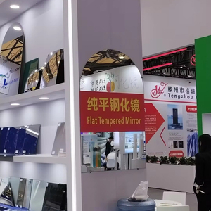 Nhà Máy Bán cao phản chiếu Tempered gương kính Frameless ISO9001 chứng nhận tường sử dụng - Product Image 1