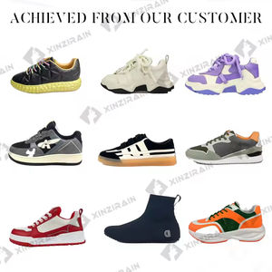 Xinzirain רקמה צבעונית בהתאמה אישית רקמה פלטפורמה טריז תחרה שמלת כלה עקבים גבוהים נשים נעלי נעלי ספורט - Product Image 3