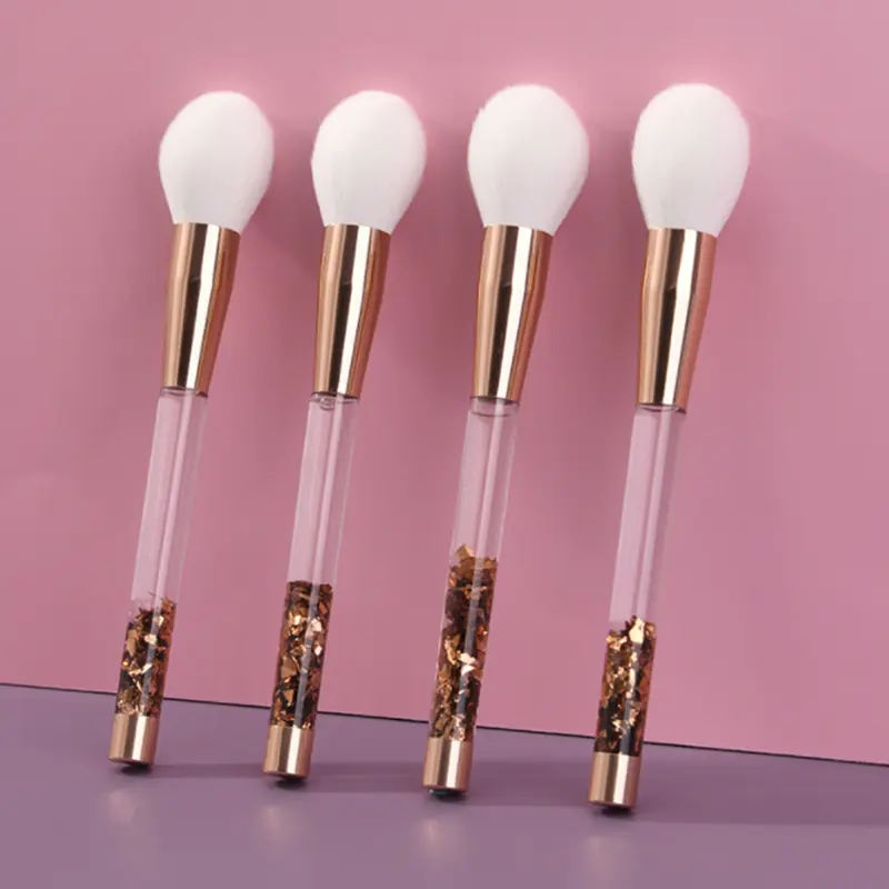 Single Makeup Brush Green Onion Powder Loose Powder Concealer Face Repair Contour Contour High-Quality Professional Makeup Tool