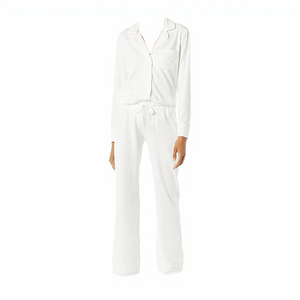 Conjuntos de Pijamas para Mujer, Térmicos, de Manga Larga, Transpirables, Top con Tirantes Finos y Pantalones Largos, Ropa de Dormir para Primavera, Otoño y Verano - Product Image 4