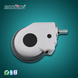 Alta qualidade made in China silencioso resistente ao desgaste, resistente à ferrugem e resistente ao emaranhamento médicos rodízios silenciosos SK6-EZ125165S - Product Image 5