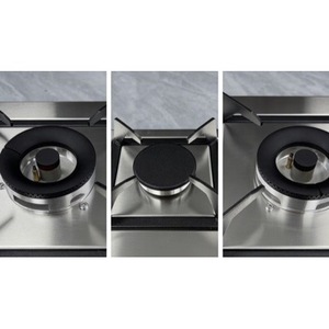 Table de cuisson à gaz 36 pouces encastrable et sur table, double usage, panneau en acier inoxydable, haute puissance thermique 5,2 kW, usage domestique - Product Image 3