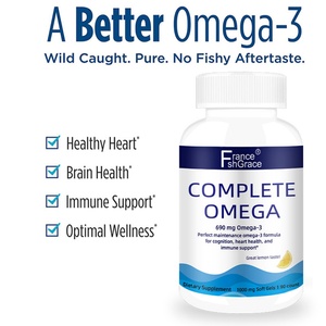Cápsulas de Aceite de Pescado Omega 3, 90 Cápsulas Blandas, Apoyo para la Salud del Cerebro y el Corazón, Omega 3 Óptimo - Product Image 4
