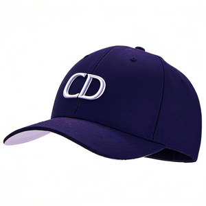 Casquettes de baseball unisexes à logo OEM personnalisé, en coton, avec logo à lettre en métal, 6 panneaux, sports d'extérieur, snapback, pour hommes et femmes, vente en gros, nouveauté - Product Image 6