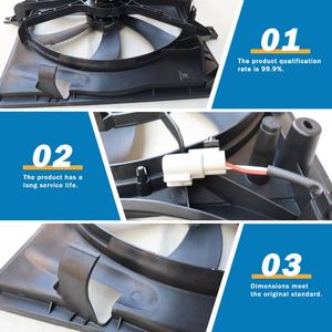 Ventilateur de refroidissement du condenseur de climatisation pour TOYOT CAMRY FAN ASSY12-14  16361-0V200 16361-0V190 - Product Image 4