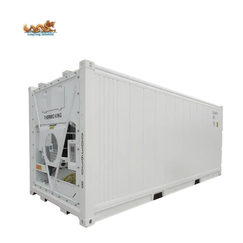 Máquina refrigerada Thermo King 20 pés, recipiente refrigerado para transporte, refrigerador, sala de armazenamento refrigerado de 20 pés para venda