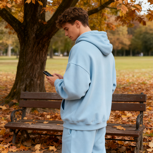 TKAN363 venta al por mayor de alta calidad de algodón de lana francés Terry hombres Sudadera con capucha personalizada de peso pesado invierno estampado bordado cremallera sudaderas con capucha - Product Image 3