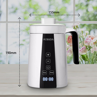 OEM/ODM Vente en gros Mini machine de décarboxylation 100W avec couvercle et poignée Machine de décarboxe 350ML avec fonction d'infuseur Ménage