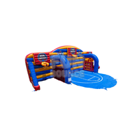 Juego de Baloncesto Inflable FUN BOUNCE de PVC para Exteriores