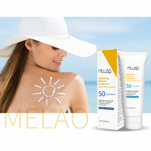 Crème <span class=keywords><strong>solaire</strong></span> minérale SPF50 à la niacinamide, végane, <span class=keywords><strong>non</strong></span> <span class=keywords><strong>grasse</strong></span>, en gros, marque privée, pour le <span class=keywords><strong>visage</strong></span> et le corps - Product Image 5