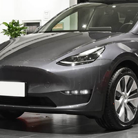 Ensemble de lentilles de phares antibrouillard à matrice LED KGKB pour Tesla Model 3 Model Y 2019-2024 avec clignotants dynamiques séquentiels Plug & Play