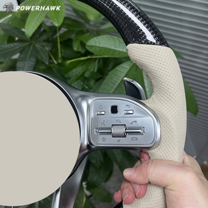 Volant en fibre de carbone pour <span class=keywords><strong>Mercedes</strong></span> <span class=keywords><strong>Benz</strong></span> GLA <span class=keywords><strong>CLA</strong></span> <span class=keywords><strong>180</strong></span> GLC GLE W211 W212 W213 W203 W204 W205 2013 2014 2015 2016 2017 <span class=keywords><strong>2018</strong></span> - Product Image 5