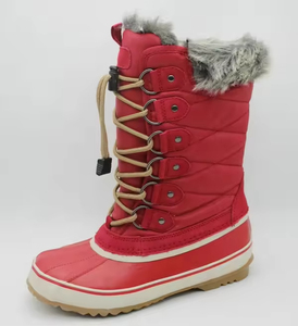 Bottes <span class=keywords><strong>de</strong></span> neige pour femmes YL3688 personnalisées, mi-mollet, mode, chaudes, imperméables, pour l'hiver - Product Image 1