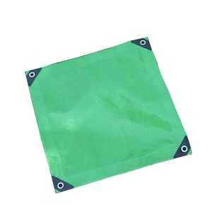 Bâche PE robuste MILLION 200 g/m² résistante aux UV et imperméable, enroulable, bleue, pour couverture extérieure - Product Image 3