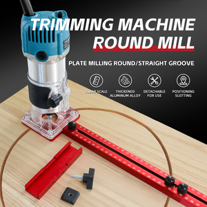220V/110V Chế biến gỗ cắt tỉa Khắc Máy + Có thể điều chỉnh hợp kim nhôm chế biến gỗ đánh dấu đo la bàn scriber - Product Image 2