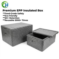 Glacière OEM ODM en EPP légère, résistante à l'eau, durable, écologique, recyclable, en mousse isolante pour camping et fêtes en extérieur