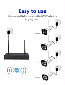 <span class=keywords><strong>4</strong></span>/8 canales 8CH P2P con cable Poe Full HD Visión Nocturna hogar exterior vigilancia seguridad ip AI <span class=keywords><strong>DVR</strong></span> CCTV kit sistema de cámara para el hogar - Product Image 2