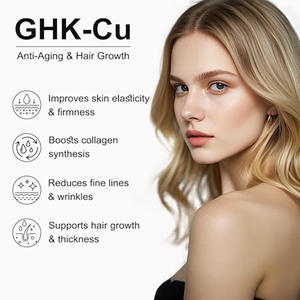 Capsules antioxydantes de peptides de cuivre GHK-Cu de haute qualité pour adultes, soutien de la peau et des cheveux, élasticité de la peau, fermeté, croissance des cheveux plus épais - Product Image 3