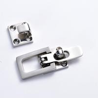 Moraillon de porte robuste en acier inoxydable 316 de qualité marine, cadenas tournant, montage oculaire, armoire de bateau, trappe de porte