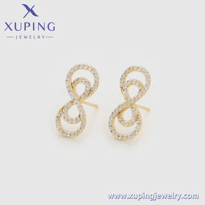 Комплект украшений X000821425 Xuping, ожерелье, серьги, браслет, Женская Девушка, сладкий, со льдом, бант, комплект украшений - Product Image 6