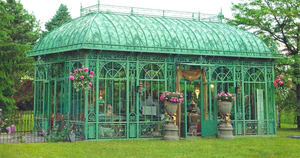 دفيئة زجاجية كبيرة أنيقة لتزيين الحدائق وحفلات الزفاف - Product Image 5