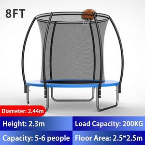 Precio de Fábrica: Trampolín de Calabaza de 6-16 pies con Red, Capacidad de Carga de 150-350 kg, <span class=keywords><strong>Cama</strong></span> Elástica Redonda para Exteriores, para Jardín y Gimnasio Infantil - Product Image 2