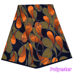 Tessuto Africano Stampato in Cera 100% Poliestere Design Olandese per Abbigliamento Elegante, Arredamento Casa, Abaya Lussuosa e Personalizzabile, Durevole - Product Image 4