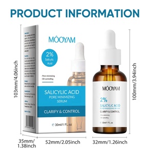 Suero Facial Personalizado con Ácido Salicílico para Todo Tipo <span class=keywords><strong>de</strong></span> Piel, Suero Atenuador del Acné, Control <span class=keywords><strong>de</strong></span> Grasa Facial, <span class=keywords><strong>Esencia</strong></span> Reparadora, 30 ml - Product Image 6