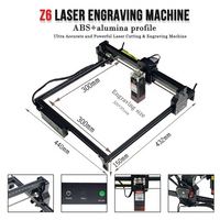 Machine de gravure laser portable Z6 5W pour découpe du cuir et du bois – Vente directe usine