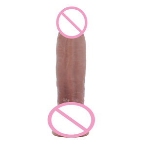 Vibratore Dildo Riscaldante in Silicone Morbido per Uso Anale/Vaginale, Giocattolo Sessuale per Donne con Telecomando, Dildo Pulsante per Masturbazione Femminile - Product Image 2