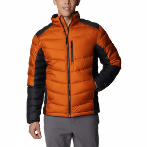 Veste bouffante à capuche imperméable et chaude de style tendance personnalisé pour hommes vente de gros streetwear d'hiver veste en duvet matelassée - Product Image 1